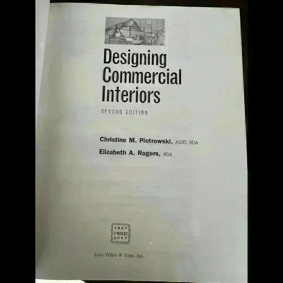 DESIGNING COMMERCIAL INTERIORS 2ND (SECOND) EDITION By Christine M. Piotrowski - Picture 3 of 6